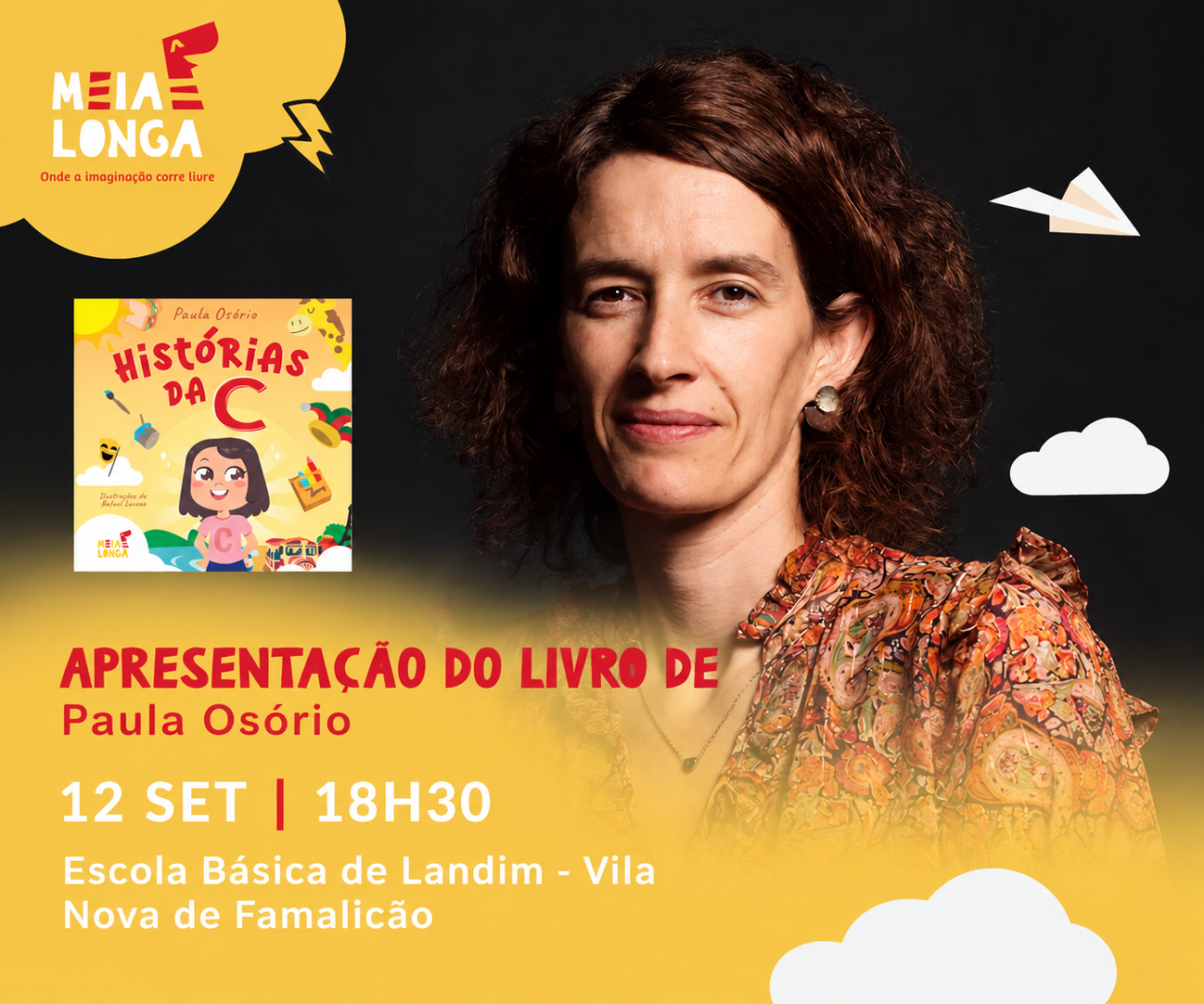 Apresenta&ccedil;&atilde;o do Livro "Hist&oacute;rias da C" de Paula Os&oacute;rio